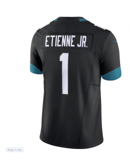 Men's Jacksonville Jaguars Travis Etienne Nike Black Vapor F.U.S.E. Limited Jersey