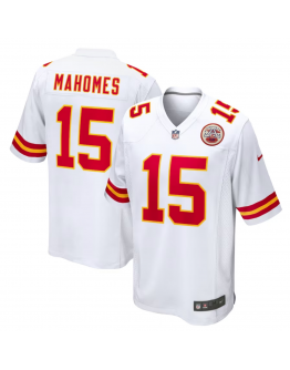 Men's Kansas City Chiefs Patrick Mahomes Nike White Game Jersey