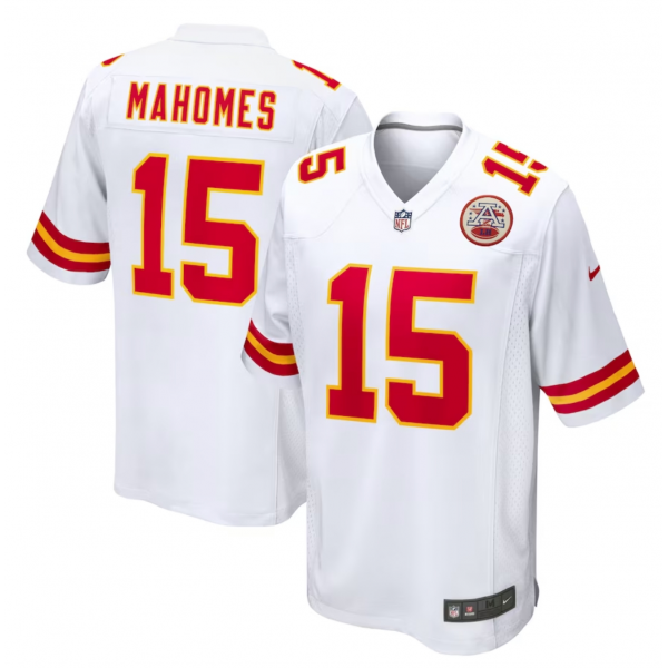 Men's Kansas City Chiefs Patrick Mahomes Nike White Game Jersey