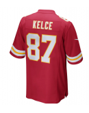 Men's Kansas City Chiefs Travis Kelce Nike Red Game Jersey