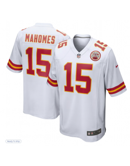 Youth Kansas City Chiefs Patrick Mahomes Nike White Game Jersey