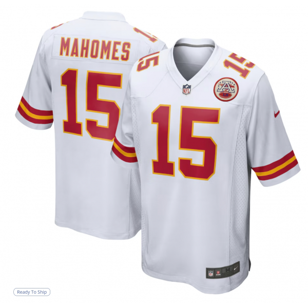 Youth Kansas City Chiefs Patrick Mahomes Nike White Game Jersey