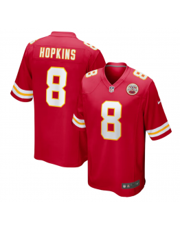 Men's Kansas City Chiefs DeAndre Hopkins Nike Red Player Game Jersey