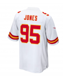 Men's Kansas City Chiefs Chris Jones Nike White Game Jersey