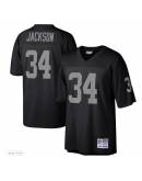 Men's Las Vegas Raiders Bo Jackson Mitchell & Ness Black Legacy Replica Jersey