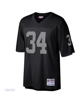 Men's Las Vegas Raiders Bo Jackson Mitchell & Ness Black Legacy Replica Jersey