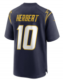 Men's Los Angeles Chargers Justin Herbert Nike Navy Alternate Game Jersey