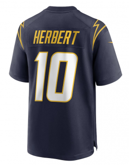 Men's Los Angeles Chargers Justin Herbert Nike Navy Alternate Game Jersey