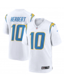 Men's Los Angeles Chargers Justin Herbert Nike White Game Jersey