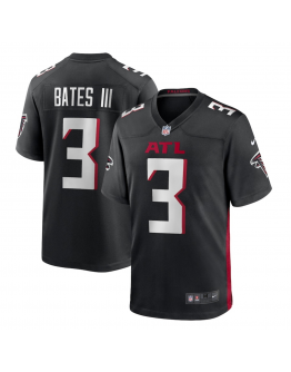 Men's Atlanta Falcons Jessie Bates III Nike Black Game Player Jersey