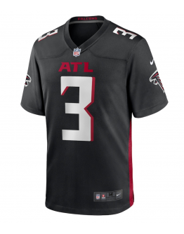 Men's Atlanta Falcons Jessie Bates III Nike Black Game Player Jersey