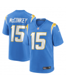 Men's Los Angeles Chargers Ladd McConkey Nike Powder Blue Player Game Jersey