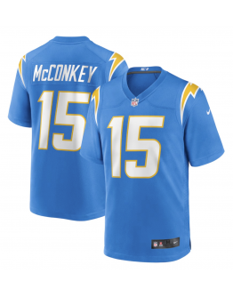 Men's Los Angeles Chargers Ladd McConkey Nike Powder Blue Player Game Jersey