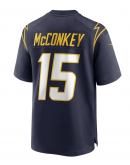 Men's Los Angeles Chargers Ladd McConkey Nike Navy Alternate Game Jersey