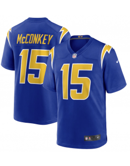 Men's Los Angeles Chargers Ladd McConkey Nike Royal Alternate Game Jersey