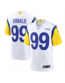 Men's Los Angeles Rams Aaron Donald Nike White Alternate Game Jersey