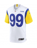 Men's Los Angeles Rams Aaron Donald Nike White Alternate Game Jersey