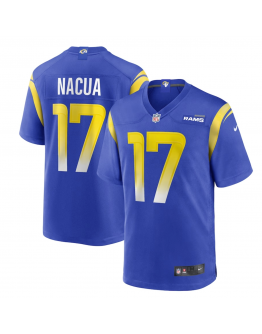 Men's Los Angeles Rams Puka Nacua Nike Royal Home Game Jersey