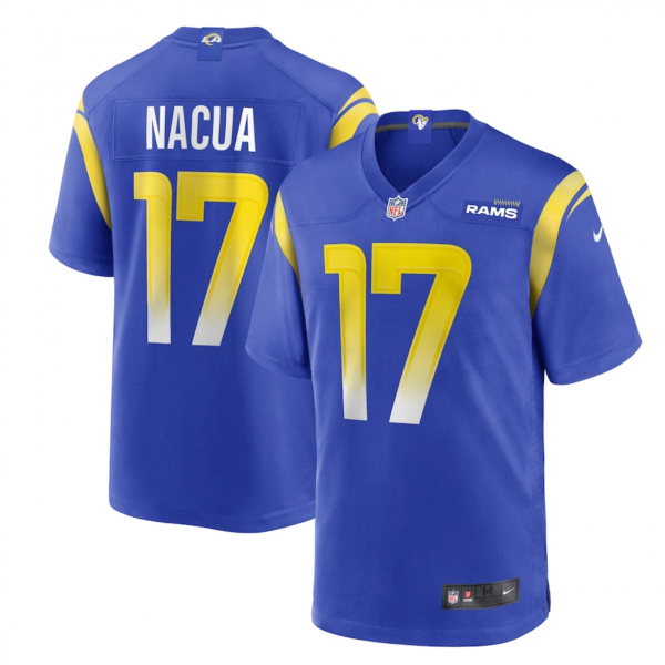 Men's Los Angeles Rams Puka Nacua Nike Royal Home Game Jersey