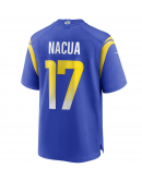 Men's Los Angeles Rams Puka Nacua Nike Royal Home Game Jersey