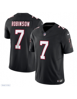 Men's Atlanta Falcons Bijan Robinson Nike Black Alternate Vapor F.U.S.E. Limited Jersey