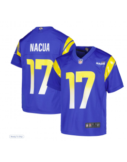 Youth Los Angeles Rams Puka Nacua Nike Royal Game Jersey