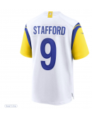 Men's Los Angeles Rams Matthew Stafford Nike White Alternate Game Jersey