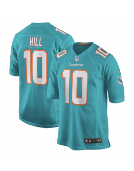 Men's Miami Dolphins Tyreek Hill Nike Aqua Game Jersey