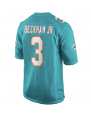 Men's Miami Dolphins Odell Beckham Jr. Nike Aqua Game Jersey