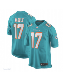 Youth Miami Dolphins Jaylen Waddle Nike Aqua Game Jersey