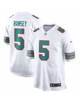 Men's Miami Dolphins Jalen Ramsey Nike White Alternate Game Jersey