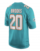 Men's Miami Dolphins Jordyn Brooks Nike Aqua Game Jersey