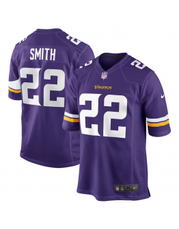 Men's Minnesota Vikings Harrison Smith Nike Purple Game Jersey