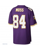 Men's Minnesota Vikings Randy Moss Mitchell & Ness Purple Legacy Replica Jersey