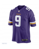 Men's Minnesota Vikings J.J. McCarthy Nike Purple Player Game Jersey