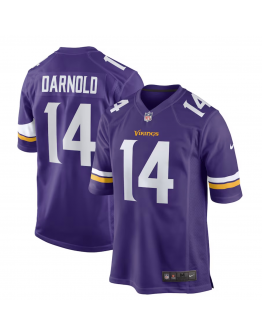 Men's Minnesota Vikings Sam Darnold Nike Purple Team Game Jersey