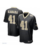 Men's New Orleans Saints Alvin Kamara Nike Black Game Jersey