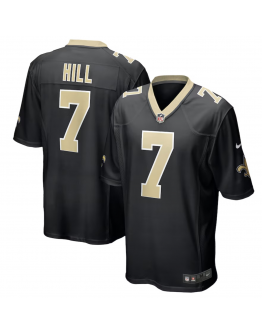 Men's New Orleans Saints Taysom Hill Nike Black Game Jersey