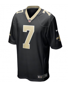 Men's New Orleans Saints Taysom Hill Nike Black Game Jersey