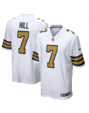 Men's New Orleans Saints Taysom Hill Nike White Alternate Game Jersey