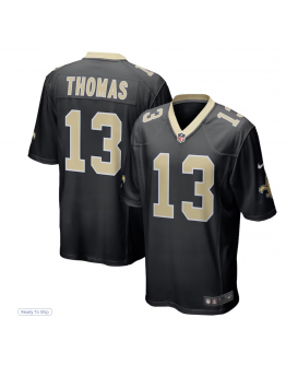 Men's New Orleans Saints Michael Thomas Nike Black Team Color Game Jersey