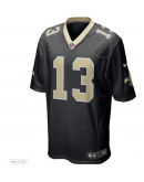 Men's New Orleans Saints Michael Thomas Nike Black Team Color Game Jersey