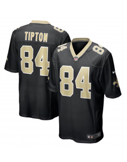 Men's New Orleans Saints Mason Tipton Nike Black Game Jersey