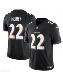 Men's Baltimore Ravens Derrick Henry Nike Black Vapor F.U.S.E. Limited Jersey