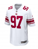 Men's New York Giants Dexter Lawrence II Nike White Game Player Jersey