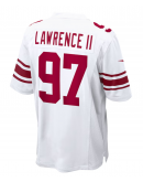 Men's New York Giants Dexter Lawrence II Nike White Game Player Jersey