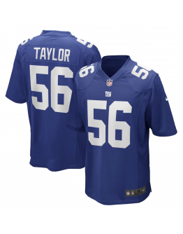 Men's New York Giants Lawrence Taylor Nike Royal Game Retired Player Jersey