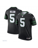 Men's New York Jets Garrett Wilson Nike Black Alternate Legend Player Performance Top