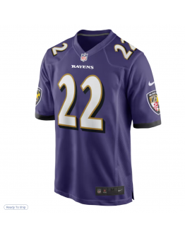 Men's Baltimore Ravens Derrick Henry Nike Purple Game Player Jersey