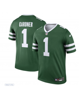 Men's New York Jets Ahmad Sauce Gardner Nike Legacy Green Legend Player Performance Top